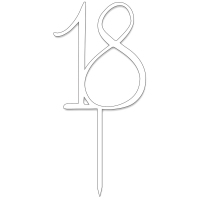 Topper -  Osiemnastka cienka (312B)