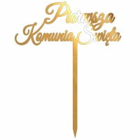 Topper Pierwsza Komunia Święta (045LZ)