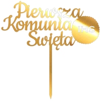 Topper - Pierwsza Komunia Święta + Hostia (211LZ)