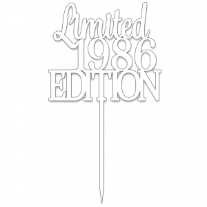 Topper - Urodziny - Limited Edition  (304B)