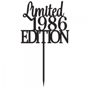 Topper - Urodziny - Limited Edition  (304C)