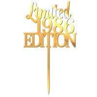 Topper - Urodziny - Limited Edition  (304LZ)