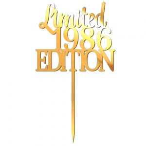 Topper - Urodziny - Limited Edition  (304LZ)