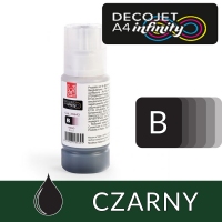 TUSZ w butelce do drukarki MODECOR Infinity - BLACK - 50ml