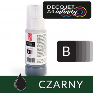 TUSZ w butelce do drukarki MODECOR Infinity - BLACK