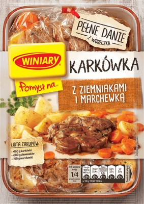 WINIARY - pomysł na - karkówka z ziemniakami