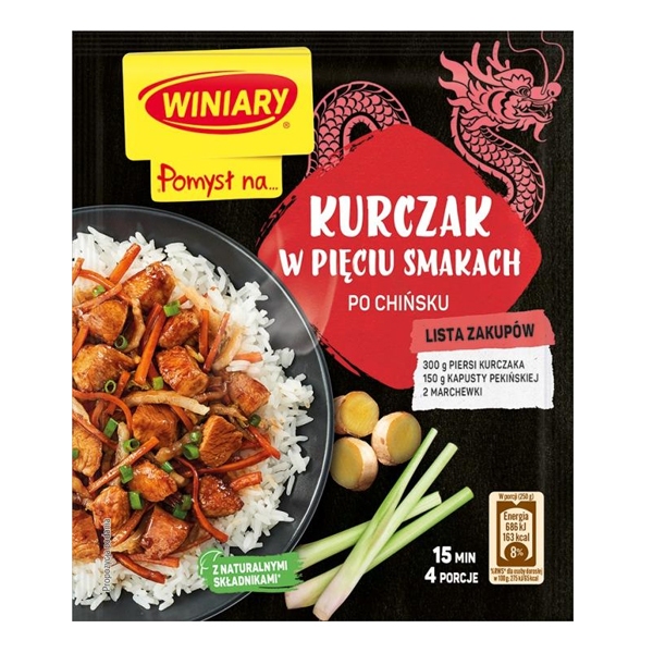 WINIARY - pomysł na - kurczak w pięciu smakach - SweetDecor