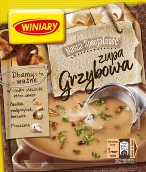 WINIARY - zupa - grzybowa