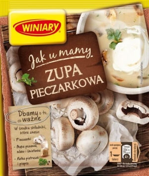 WINIARY - zupa - pieczarkowa JAK U MAMY