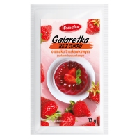Wodzisław - Galaretka bez Cukru - Truskawkowa 13g