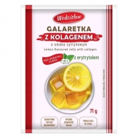 Wodzisław - Galaretka z kolagenem - Cytrynowa bez cukru 71g