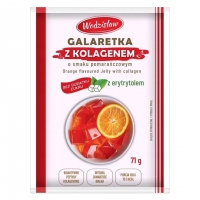 Wodzisław - Galaretka z kolagenem - Pomarańczowa bez cukru 71g