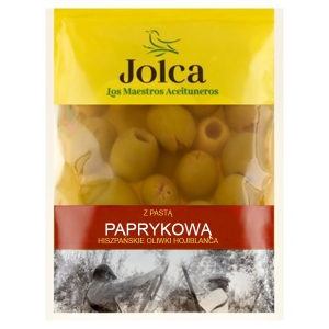 Wodzisław - oliwki zielone z pastą paprykową 110g