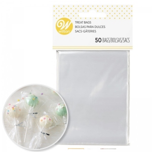 Woreczki na lizaki 7,5cm x 10cm - 50szt