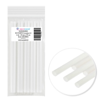 Wsporniki plastikowe transparentne do tortu piętrowego - 30cm śr. 18mm - 5szt