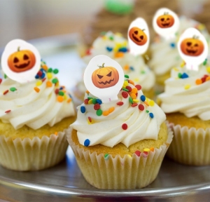 Wtykacze jadalne do lodów i deserów - Halloween- 27 szt