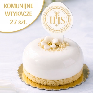Wtykacze komunijne jadalne do deserów - IHS 4211 - 27 szt