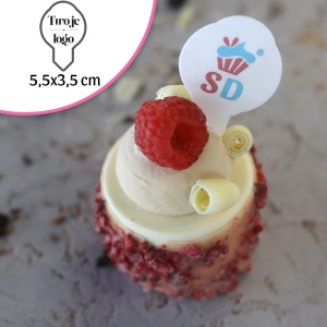 Wtykacze - Logo jadalne do lodów i deserów - 27 szt