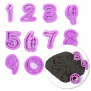 Wykrawaczki - Cyferki Bajkowe