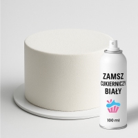 Zamsz w spray'u 100 ml - Biały - SWEETDECOR