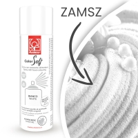Zamsz w spray'u 250 ml - Biały - ColorSoft - 23360