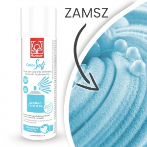 Zamsz w sprayu błękitny ColorSoft 250 ml