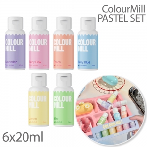 Zestaw Barwników olejowych COLOURMILL - PASTEL SET