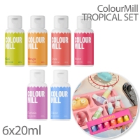 Zestaw Barwników olejowych COLOURMILL - TROPICAL SET