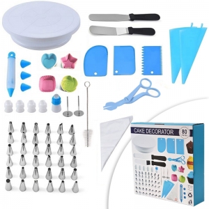 Zestaw cukierniczy - 80 elementów