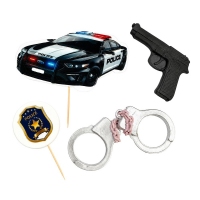 Zestaw figurek cukrowych - Policja TOP